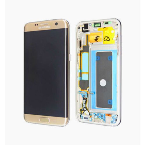 Αυθεντική Οθόνη Samsung Galaxy S7 Edge, Gold, Movil.gr