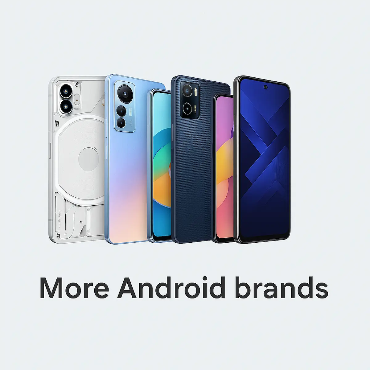 More Android brands