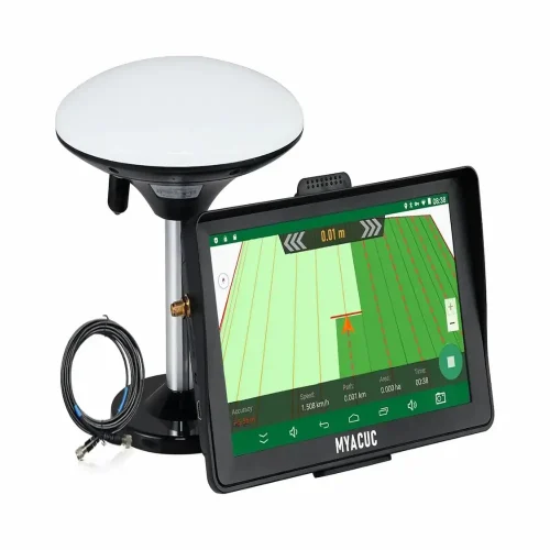 Σύστημα πλοήγησης τρακτέρ με αυτόματη καθοδήγηση από το movil στην Κέρκυρα.